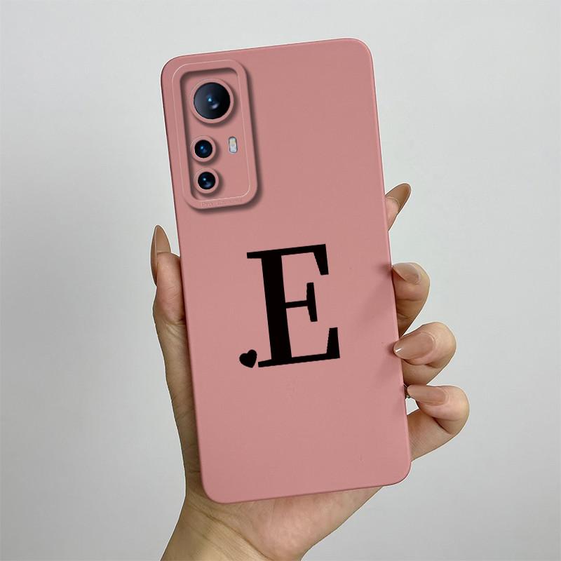 For Xiaomi Mi 12 5G Case Mi 12X Love Heart Letters Cover Soft Silicone Phone Case For Xiaomi Mi 12 Pro Mi12 Lite 12Lite Bumper