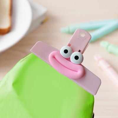 Cartoon Styling Snack Clip Food Sealing Machine Moisture-Proof Storage Clip Multifunctional Clip Plastic Kitchen Essential