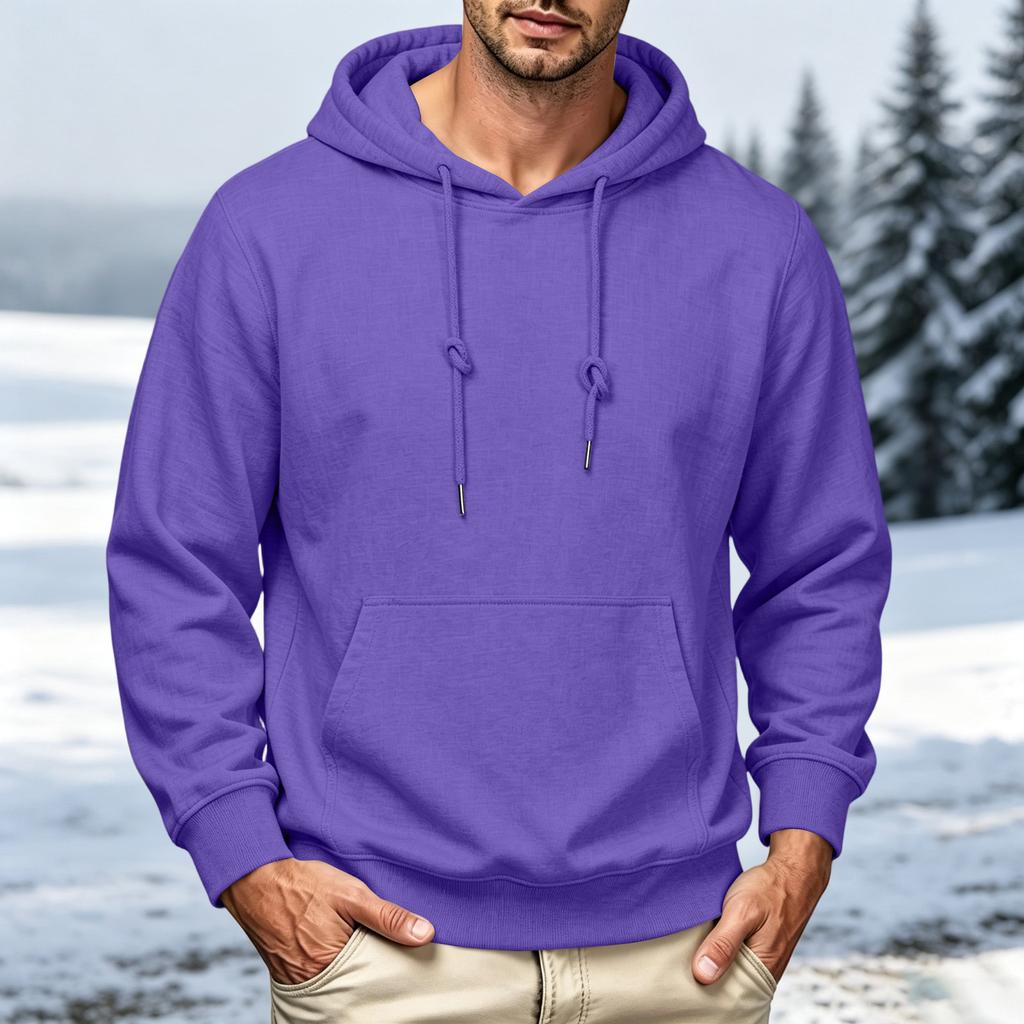 Herren Pullover Hoodie mit Farbe Vielseitig Lässig Alltagsbekleidung