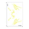 Tricolor Halloween Temporary Tattoos Luminous Waterproof Tattoos Face Tattoos  Halloween Supplies