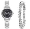 Watch Bracelet Set Alloy Quartz Watch Fine Strap Women'S Watch Women'S Watch Wristwatch