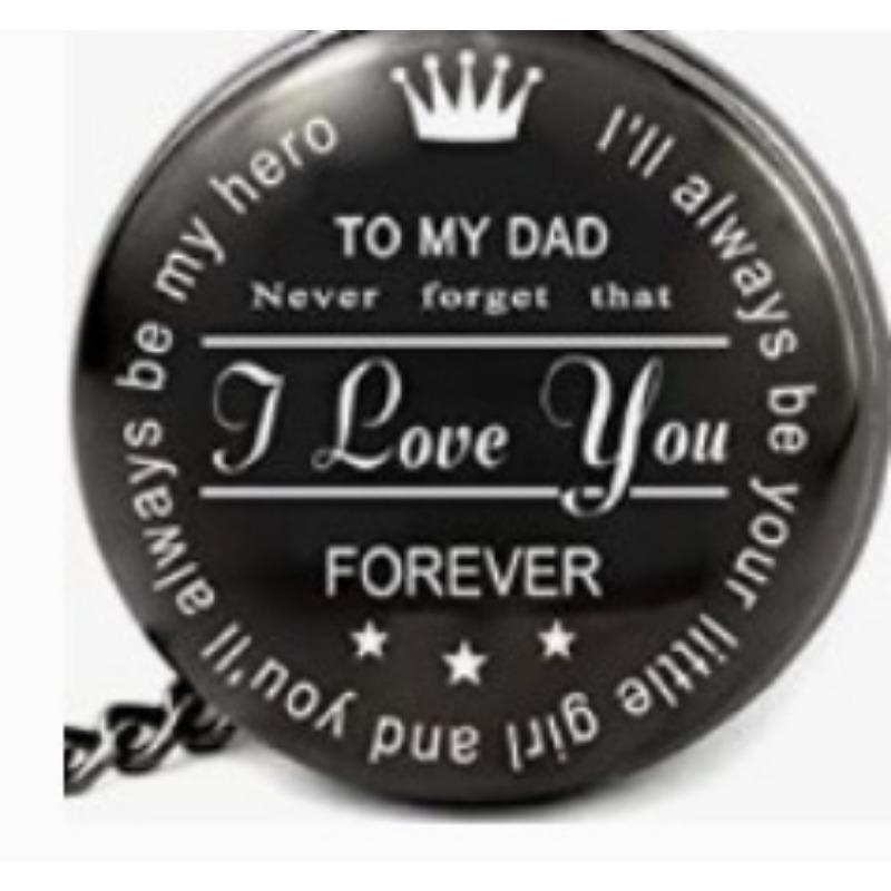 Engraved Vintage Quartz Pocket Watch Pendant Vintage Pocket Watch