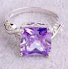 European & American Fashion Rhinestone Square Ring - New Trending Style