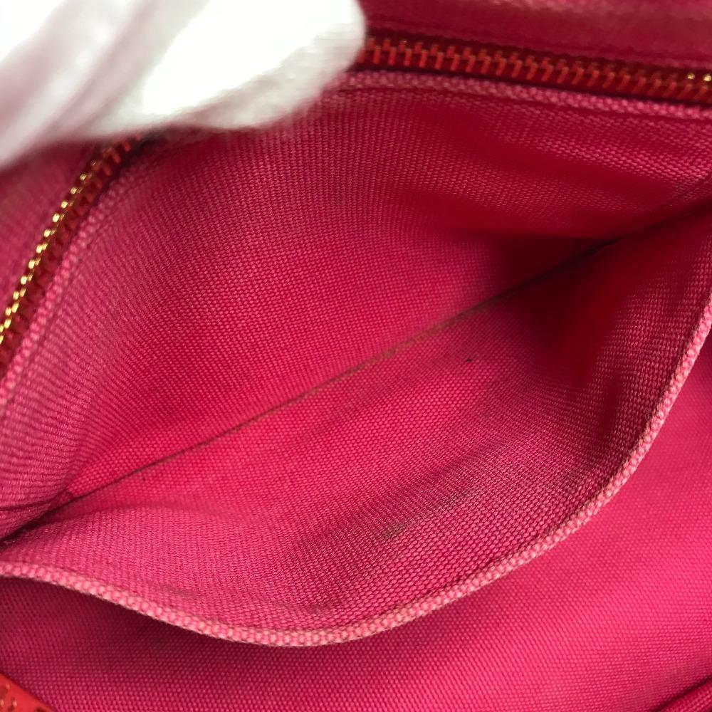 PRADA Canapa Tote Bag 2WAY Bag Shoulder Bag Crossbody Hand Bag Canvas pink