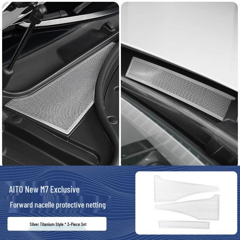 Stainless Steel A/C Vent Cover for AITO M7 Refresh Edition Pro
