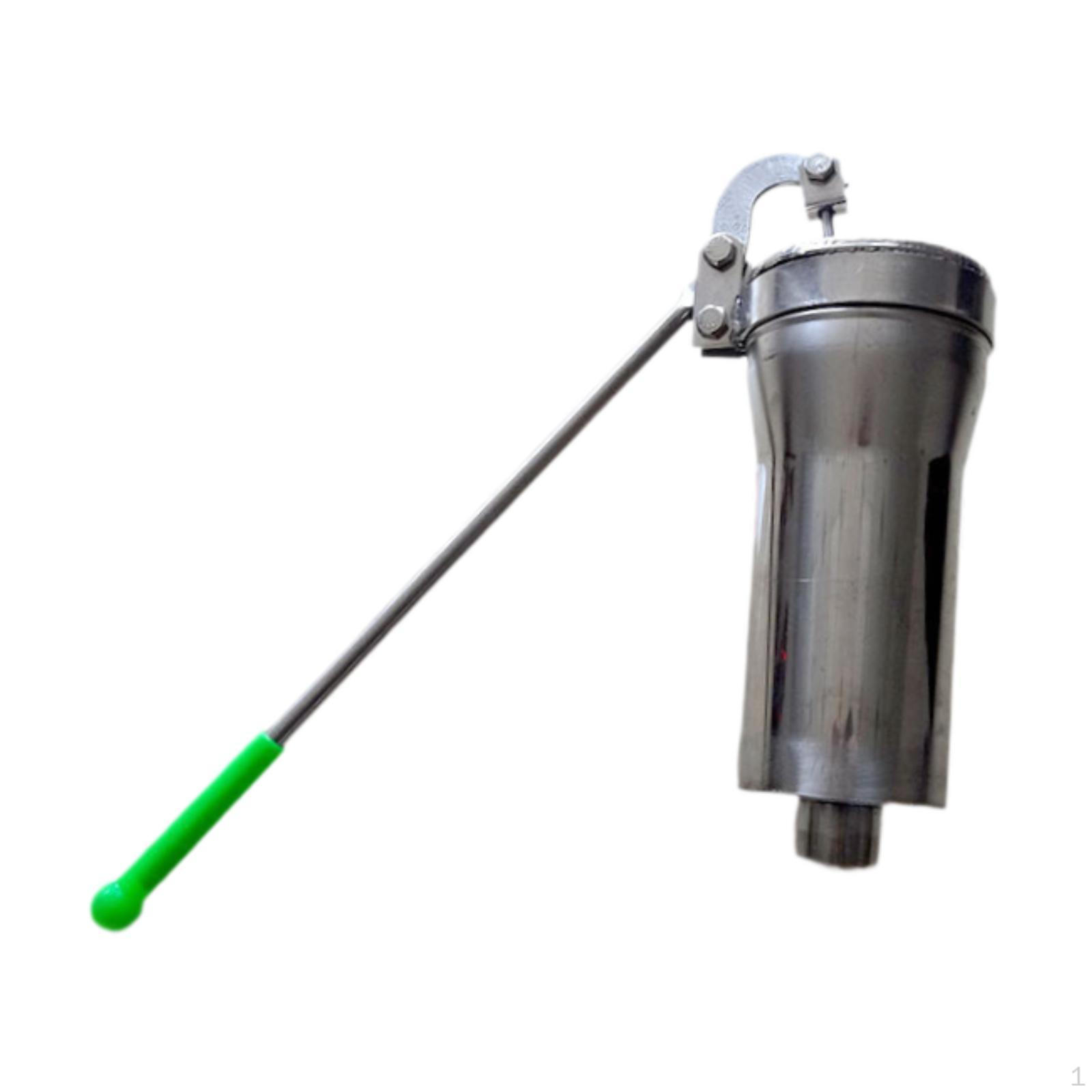 Manual Well Pump Groundwater Pitcher Simple Assembly Stainless Steel Suction Device for