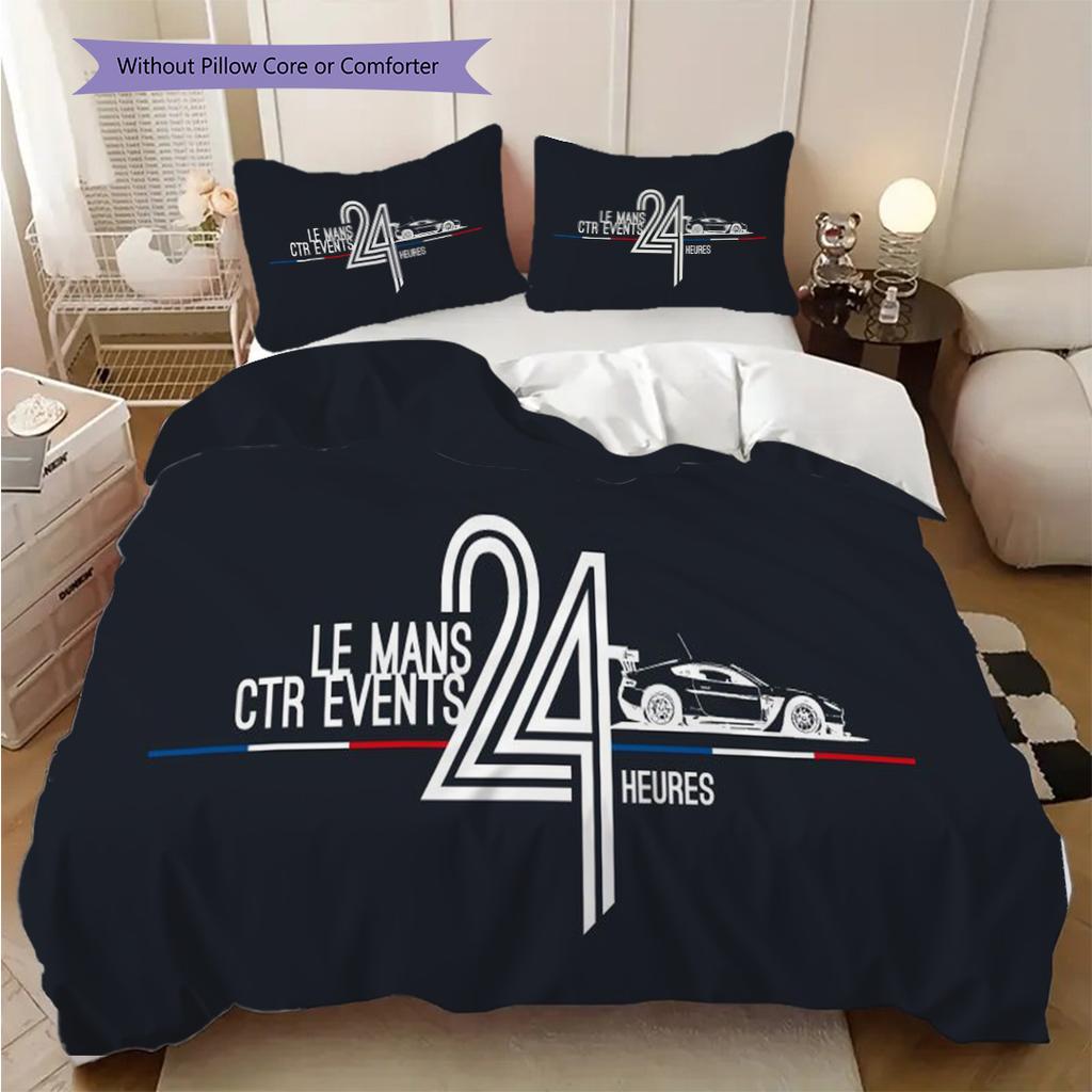 Precision Bedding (1 * duvet cover + 2 * pillowcase, without core) 2D Flat Soft and comfortable Duvet cover and pillowcase Bedding set