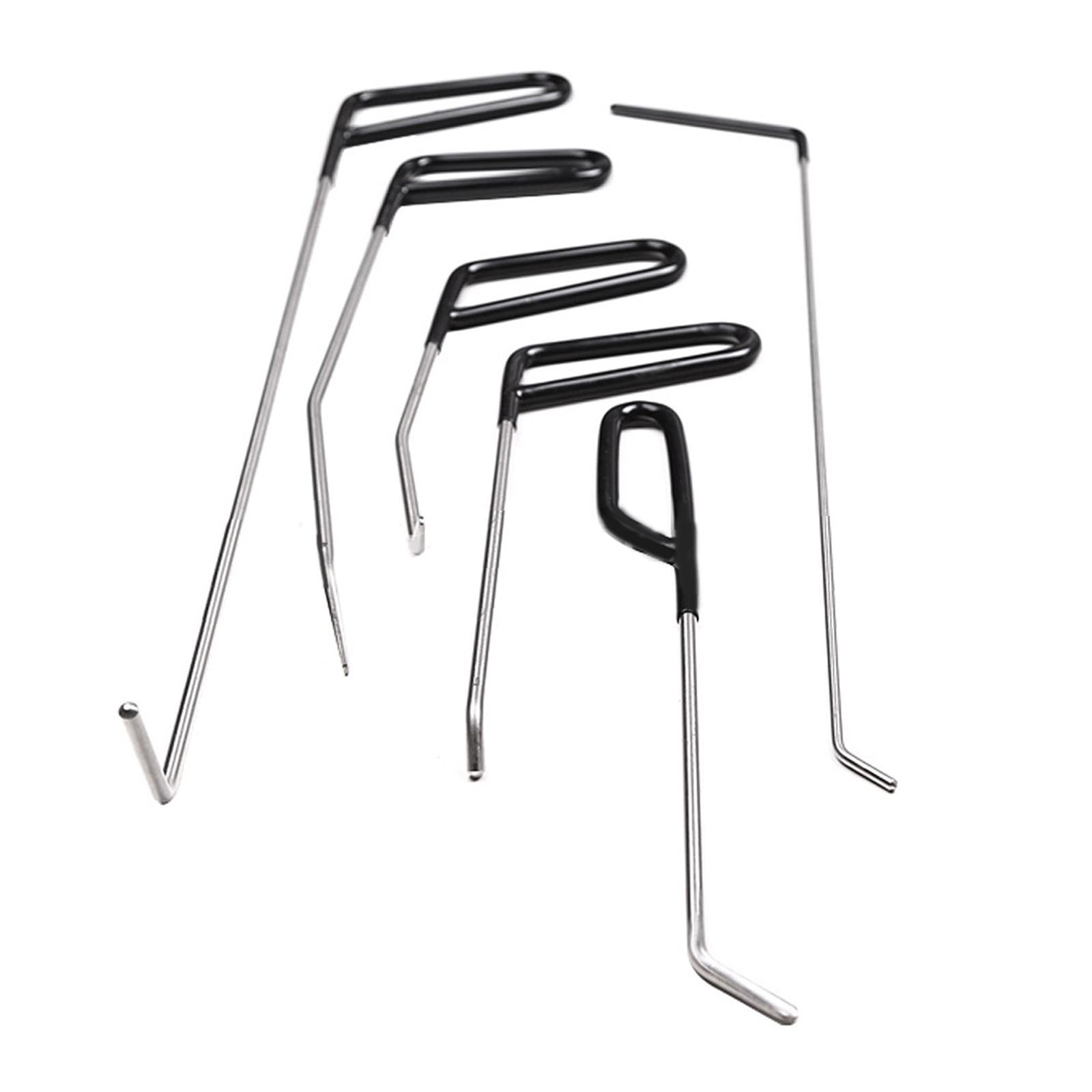 

Крюки для ремонта вмятин на автомобиле, толкатели из нержавеющей стали, набор лома для удаления вмятин на кузове автомобиля и после града