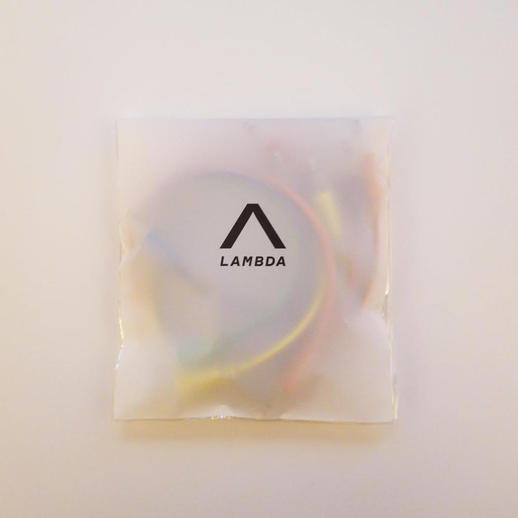 Set de cables de patch para sintetizador modular [LAMBDA] (rojo, amarillo, naranja, azul, verde, morado) (45cm)