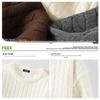 Fingercroxxit Unisex Cable Knit Sweater