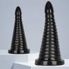 37 cm velká černá chryzantéma anus anus plug Extra velký tlustý anální expandér expanzní hračka Sex produkt Pagoda Penis