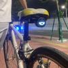 Bicycle Devil Eye Light USB Rechargeable Long-lasting Wiring-free Design Builtin Large-capacity Battery GIF Customizable Content