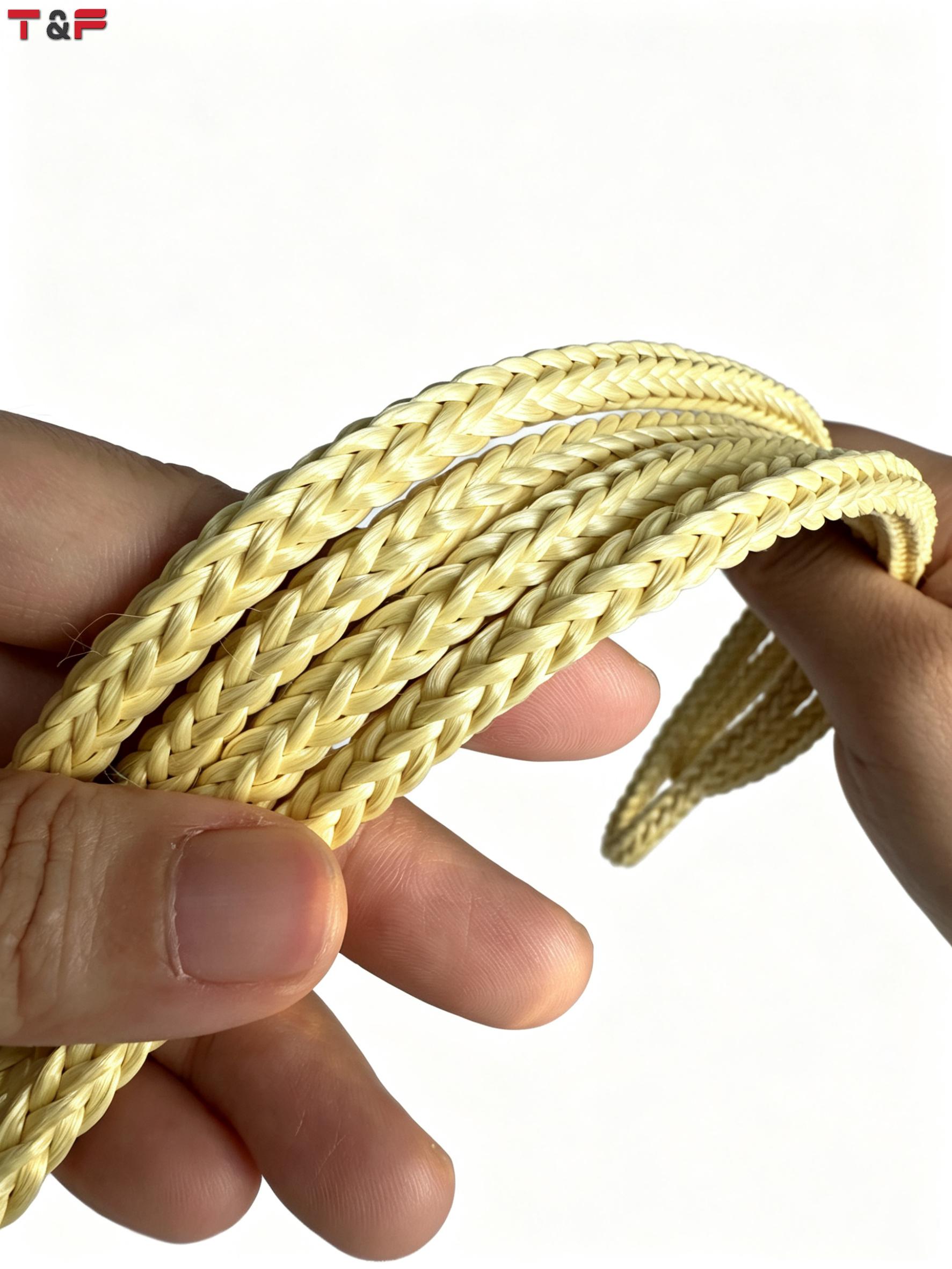 High Temperature Resistant Technora Aramid Cord жёлтый
