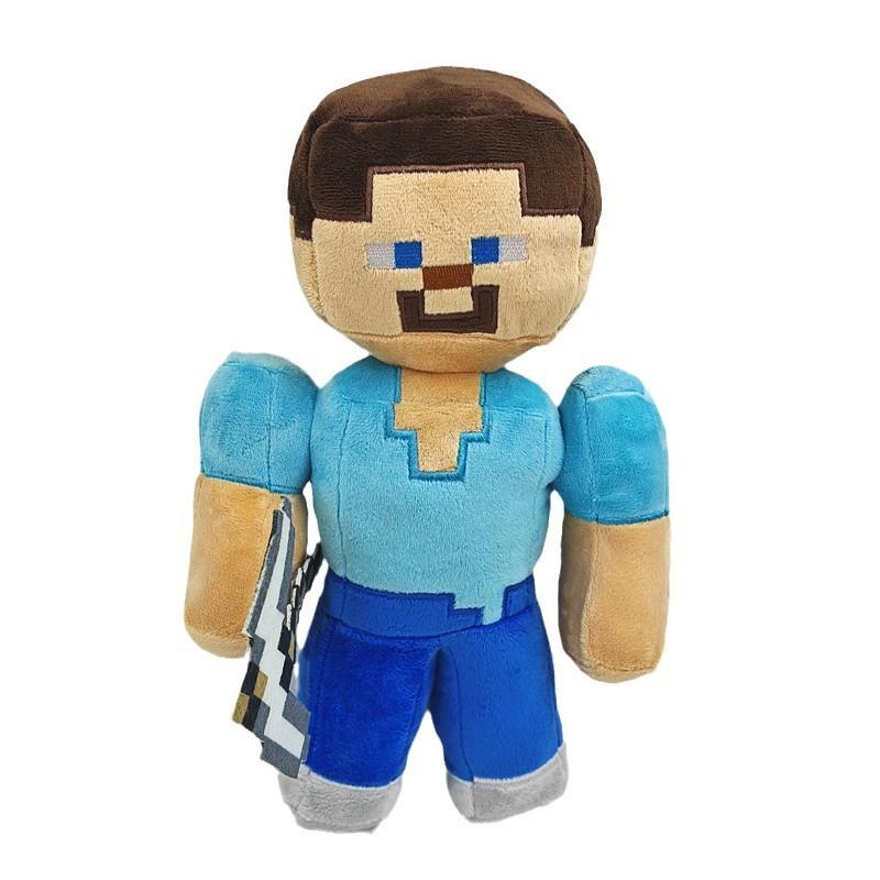 New Minecraft Plush Villager Witch Zombie Toy Doll In Stock