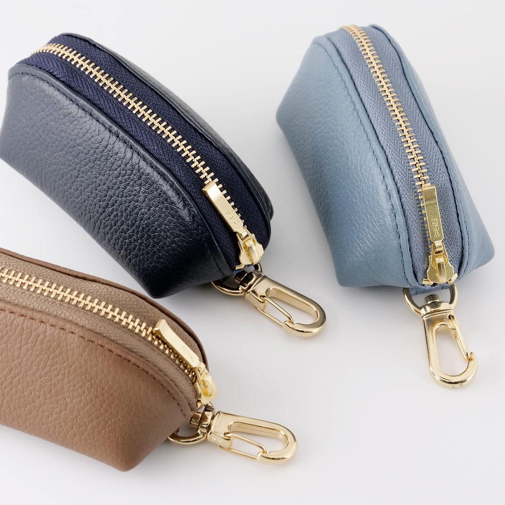 OSL Round Key Pouch Mini Yellow Simple Slip-On OSL-3203 Men's Women's