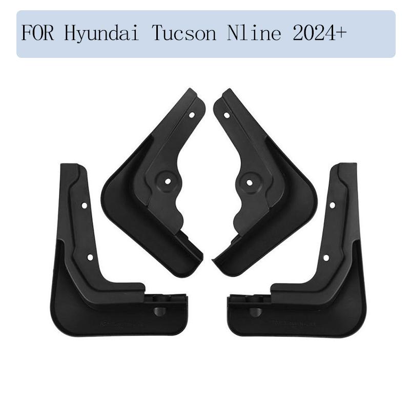 FOR Hyundai Tucson N-line Nx4 N Line Mud Flaps Guard Splash Mudguard Fender Mudflaps Car Accessories 4pcs 2024 2025 2026+