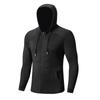 Fitness clothes men's sports tights running black long-sleeved quick-drying clothes short-sleeved night running football training clothes