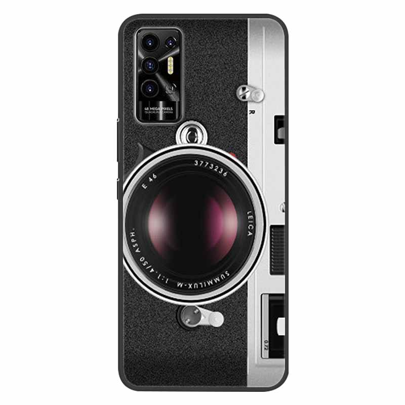 For Tecno Pova 2 Case Pova2 Shockproof Soft silicone TPU Back Cover For Tecno Pova 2 Phone Cases Pova2 2021 Case Cute Cartoon