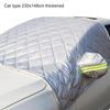 Car Front Windshield Snow Cover Winter Thickened Snow Cover Sunshade Auto Exterior Accessories