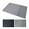 Coffee Machine Bar Mat Heat Insulation Silicone Dual Zone Drying Mat and Drip Tray for Kitchen Count