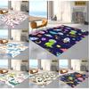 Cartoon Dinosaur Inspired Carpet Kids Room Cartoon Area Rug Non Slip Floor Mat Playroom Gift for Rugs Decor Children's Gifts