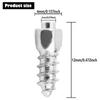 100Pcs 12 x 4mm Screw in Tire Studs Wheel Tyre Studs for Car Truck Motorcycle Bicycle Boot Tire Spikes
