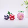 12pcs/set Anime One Piece Devil Fruit Figures Dark-Dark Fruit Op-Op Flame-Flame Gum-Gum Fruit Collection Pvc Model Toys Perfect Gift