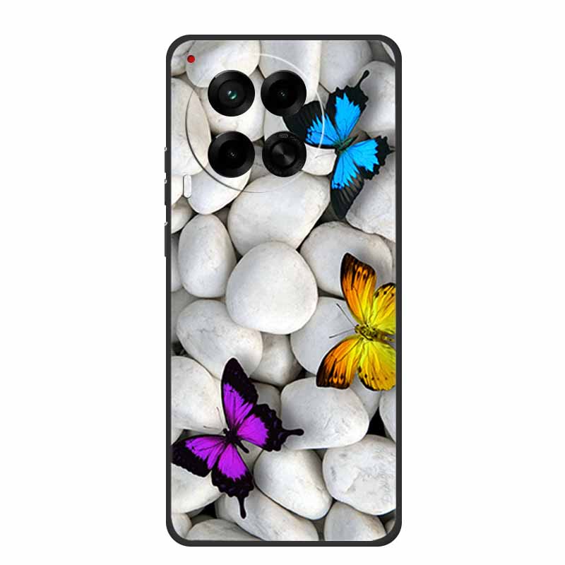 6.78" For Tecno Camon 30 Case Fashion Marble Black Silicone Soft TPU Back Cover Cases For Tecno Camon 30 5G Premier Phone Case