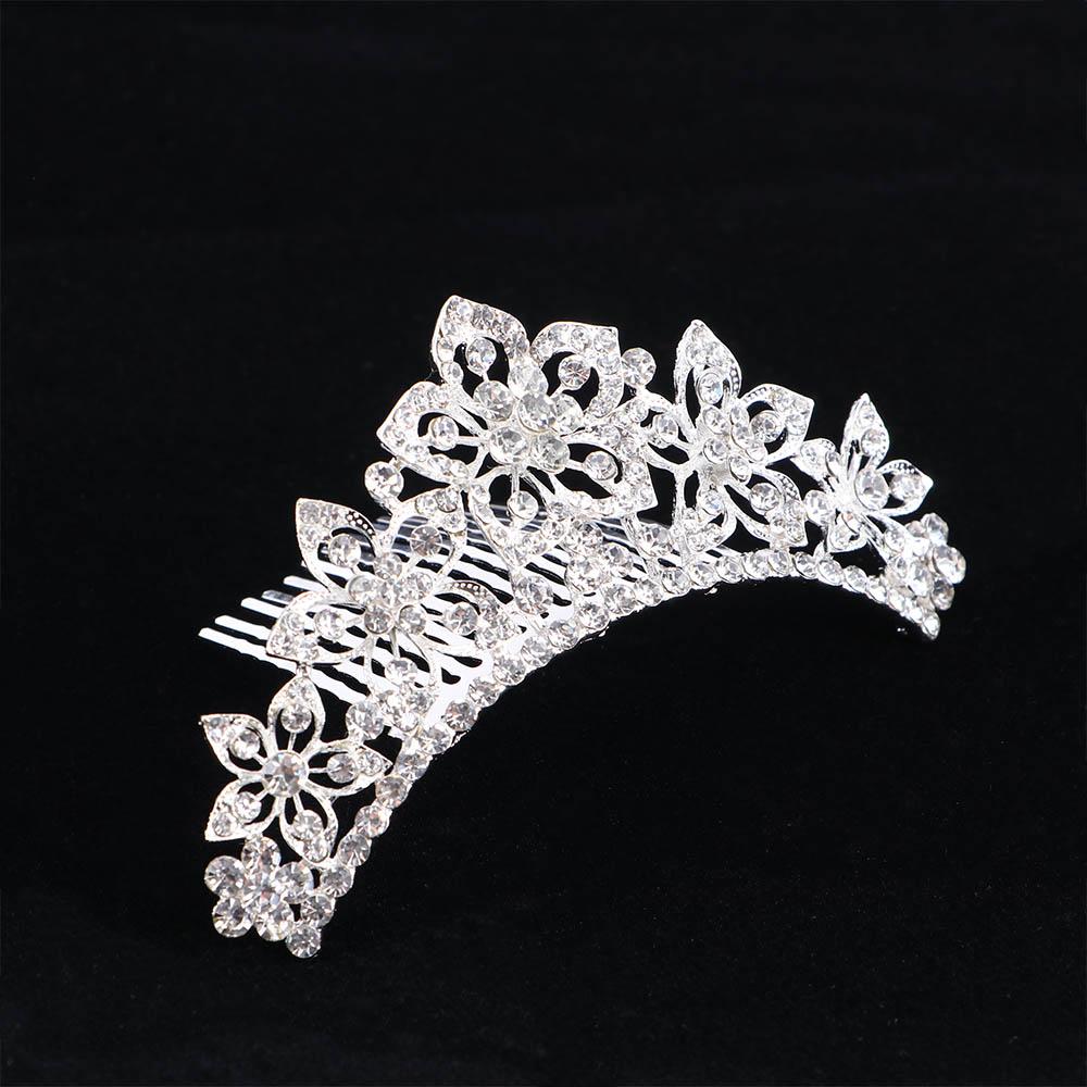 Crown Hair Comb Shiny Fashion Accessories Hair Styling Accessories Wedding Jewelry Headwear