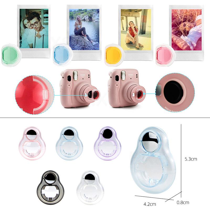 Fujifilm Instax Mini 11 Camera Accessories Bundle Kit Shoulder Bag Case 64 Pockets Photo Album Film Frames Filters Selfie Set