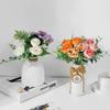 Wedding Simulation Bouquet Home Decoration Flower Simulation Rose Photography Bouquet Small Handle Flower Peony