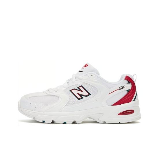 New Balance 530 White Red MR530SK