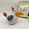 Hen's Yard Chicken Garden Gardening Indoor Decoration Small Figurine Resin Craft Atmosphere Decoration Figurine