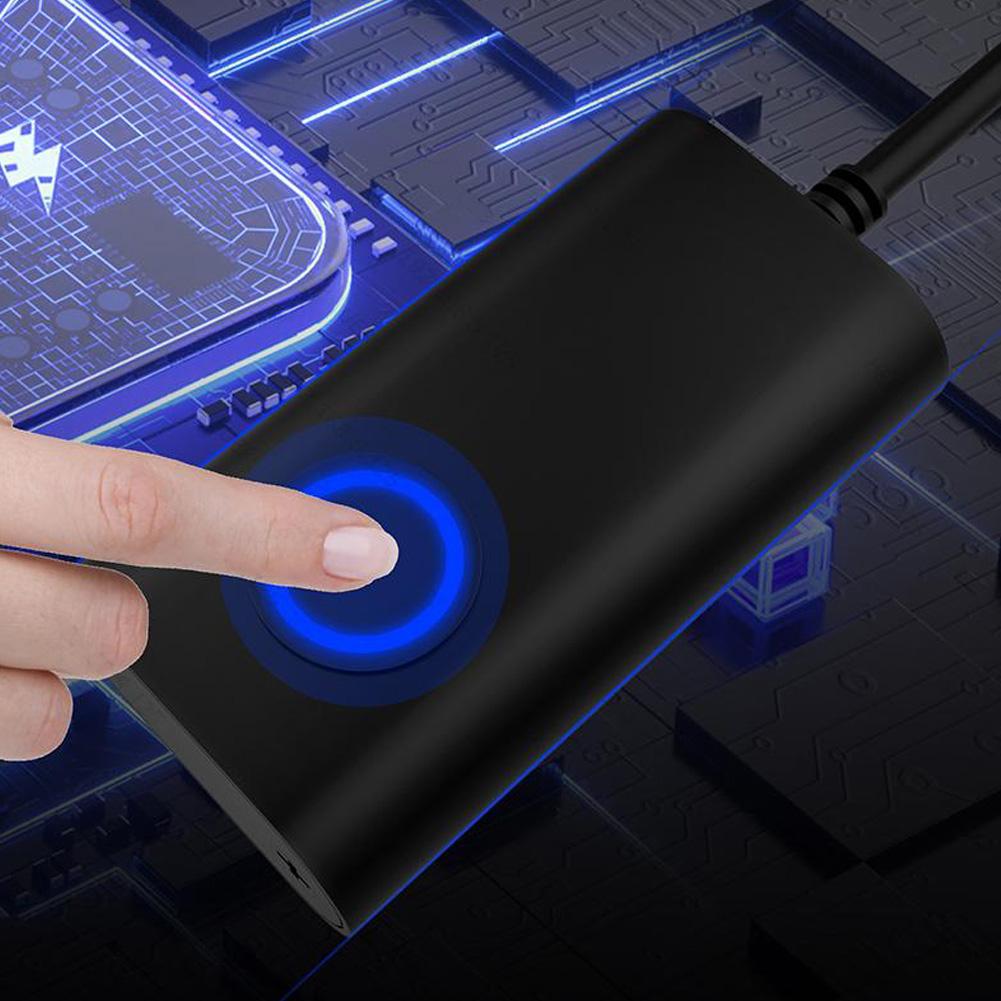 2 in 1 Automatic Computer Mouse Mover Jiggler USB Type-C Mouse Jiggler Drive Free Automatic Mouse Shaker for Computer Awakening