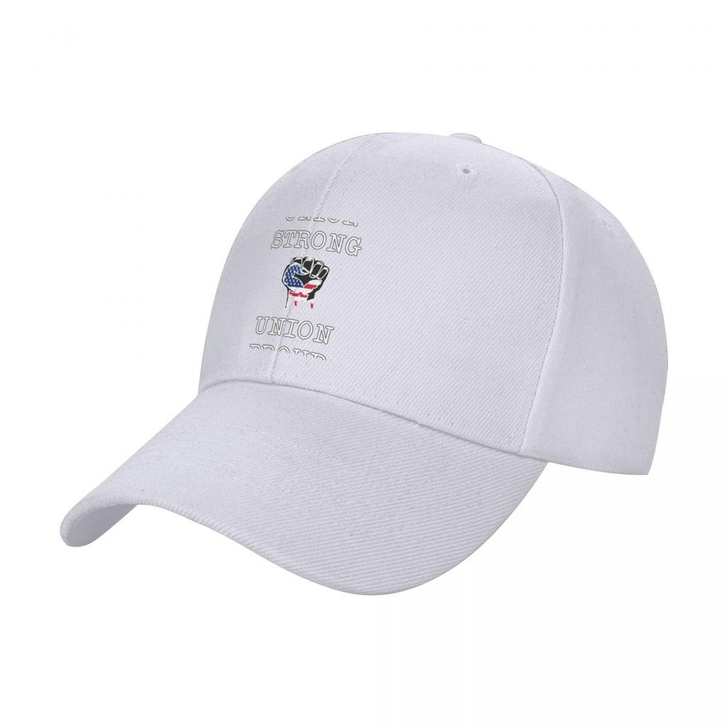 Union Strong Union Proud Labor Day Union Worker Laborer Baseball Cap Golf Hat Man Summer Hat Mens Women's