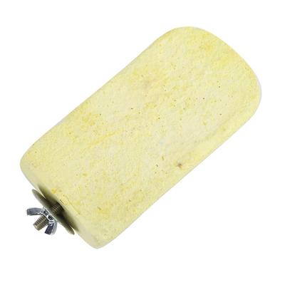 Piattaforma Rialzata Totoro Scoiattolo Criceto Pietra Levigante per Pappagalli Accessori per Uccelli