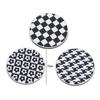 Houndstooth Auto Cup Holder Heat Resistance Water Cup Cushion Car Mug Coaster  Decor Accessories