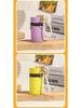Mini Cross-border PU Bucket Bag: Portable, Stylish Make-up Organizer with DIY Pendant
