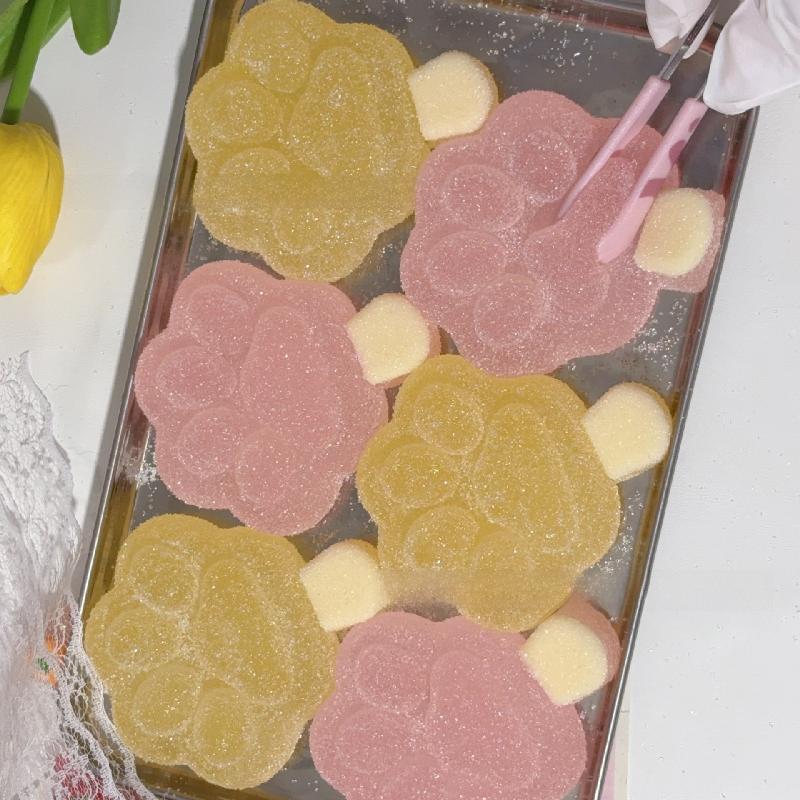 NEW Tabas Squishy Creative Novelty Kawaii Candy Cat Paw Popsicle Ice Cream Soft Sticky Squeeze Fidgeting Kids Toys Girl Gifts