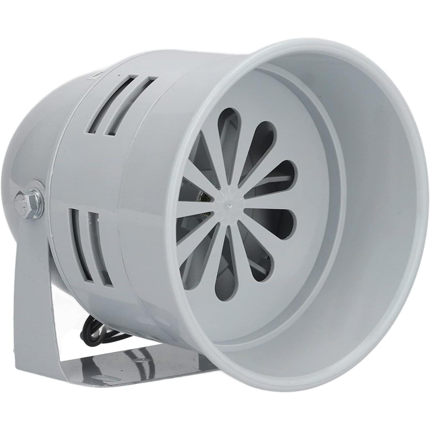 

AC 200-240V Industrial Alarm Siren - 110dB Outdoor Loud Horn Sound,Wired Buzzer Motor Driven Security System for Home,Office,Shop,Garage X