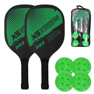 Zestaw Rakiet Zestaw Rakiet 2 Rakiety i 4 Piłki do Pickleballa Rakietka do Pickleballa i Akcesoria do Sportów z Piłką
