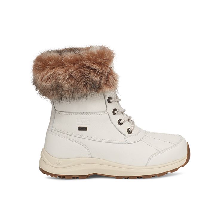 UGG  Adirondack III Tipped Boot White Women Sneakers 1123253-WHT