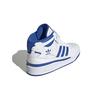 Adidas Forum Mid J Hidden Snakeskin Print Kids Sneakers White Cloud-White Blue GZ1768