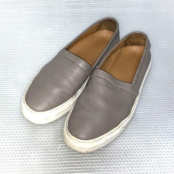 

MARC JACOBS Кожаные лоферы слипоны [Италия/39/24.5/Серый] Обувь