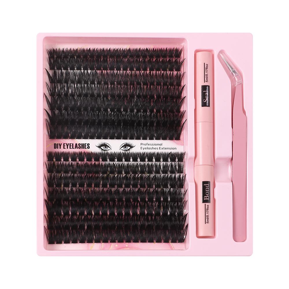 False Eyelash Extension Set Segmented Eyelashes Diy Eyelash Set