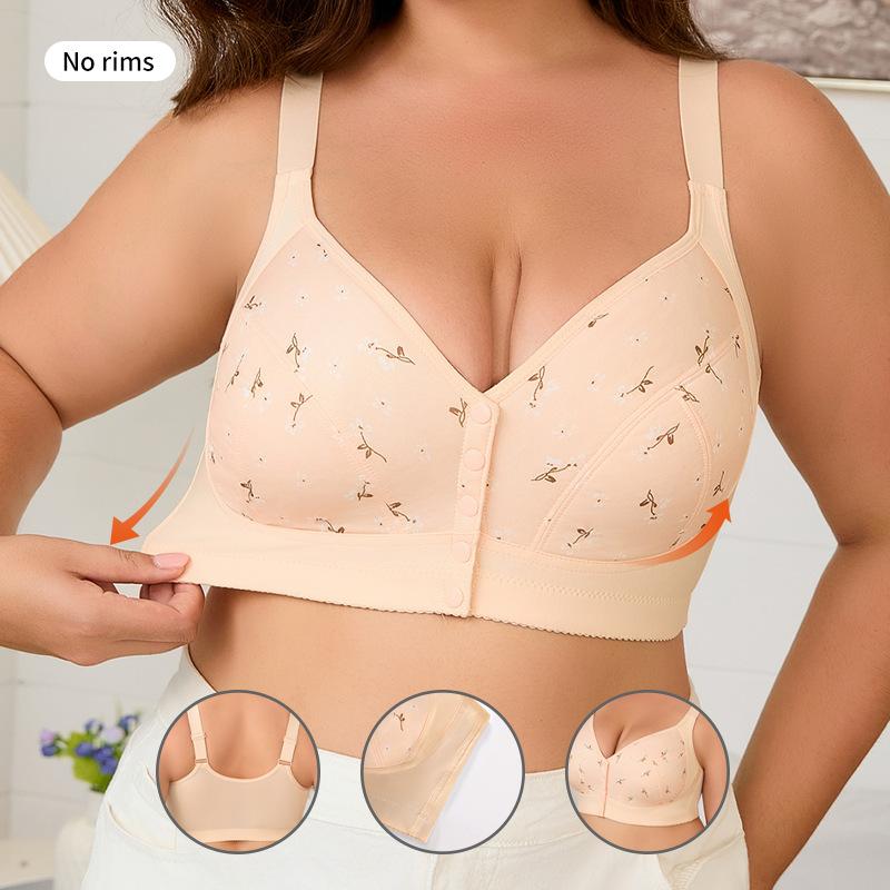 Intimo da Donna Oversize con Spalline Regolabili e Bottoni Anteriori Stampati