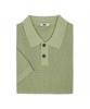 Dagseusyeocheu Cotton Blend Short Sleeve Collared Knit Green_Dls1Swts106E1