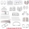 For Mitsubishi Outlander   2024 ABS Matte Interior Accessories Window Switch Panel Cover Trim AC Outlet Frame Sticker