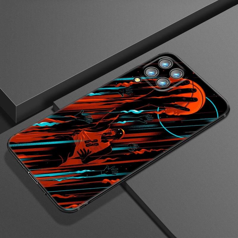 Basketball Court Phone Case For Samsung Galaxy A21 A30 A50 A52 S A13 A22 A32 4G A23 A33 A53 A73 5G A12 A31 A51 A70 A71 A72 Cover