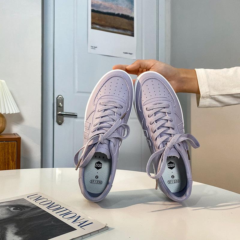 Trendy sneakers Korean celebrity women's shoes all-match sports shoes